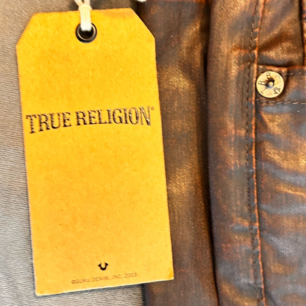 True Religion Men's Copper Skinny Jeans - Picture 4 of 10